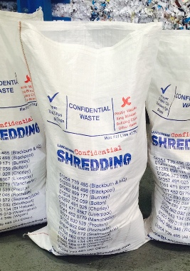 Confidential Shredding Sacks / Bags